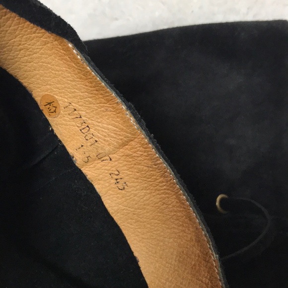 Suede Leather Heeled Boot - Picture 8 of 8